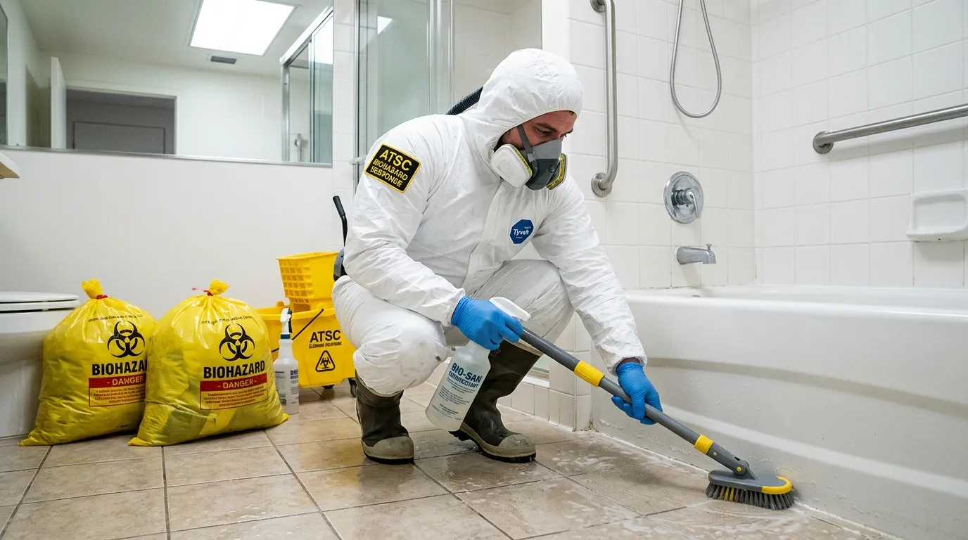 Decontamination equipment deployed for Blood Cleanup in Shepherdsville